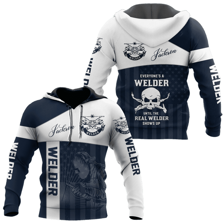  Personalized Name Welder Unisex Welding Shirt Until Real Welder Shows Up