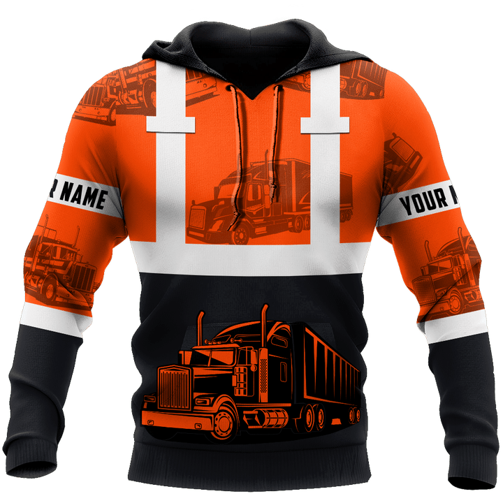  Premium Customized Name Unisex Shirt For Trucker
