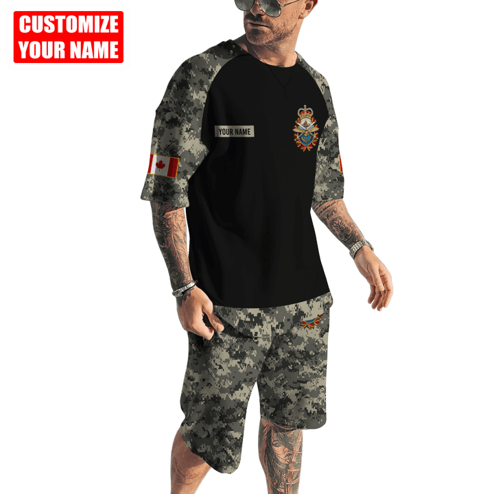  Canadian Veteran Combo T-shirt Short