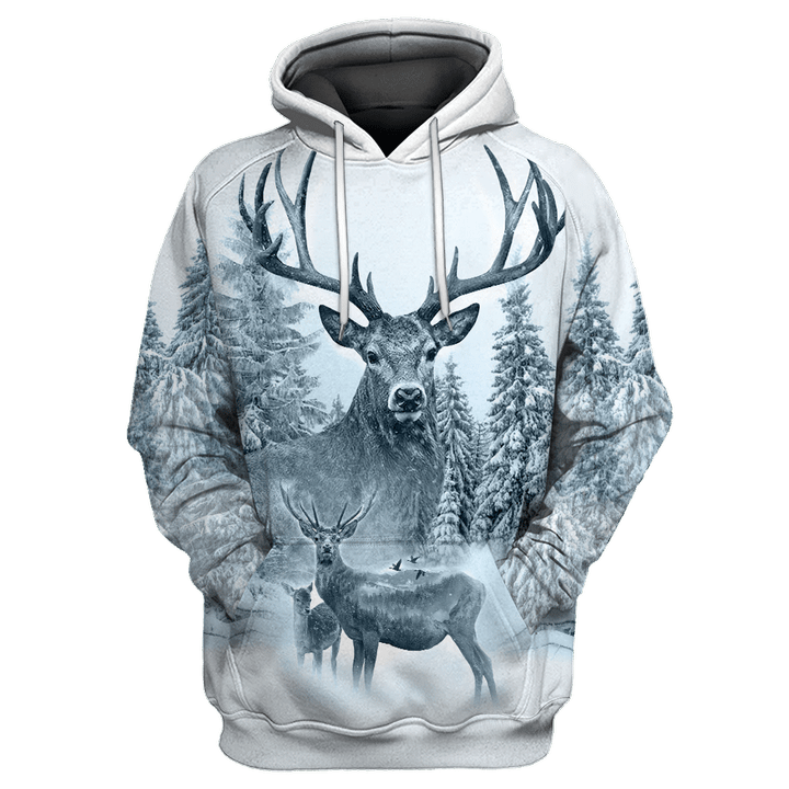  White Deer Hunting Shirts
