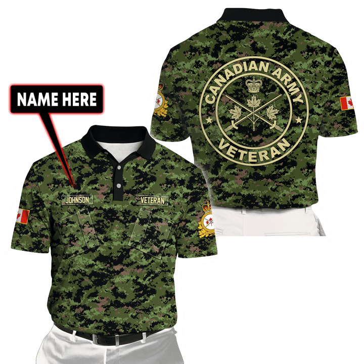  Canadian Veteran Polo Shirt