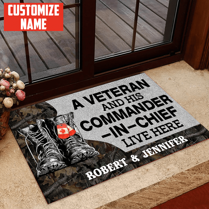  Canadian Veteran Doormat