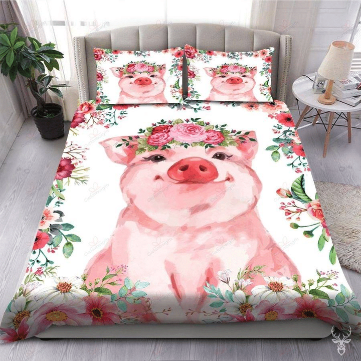  Cute Pig Bedding Set