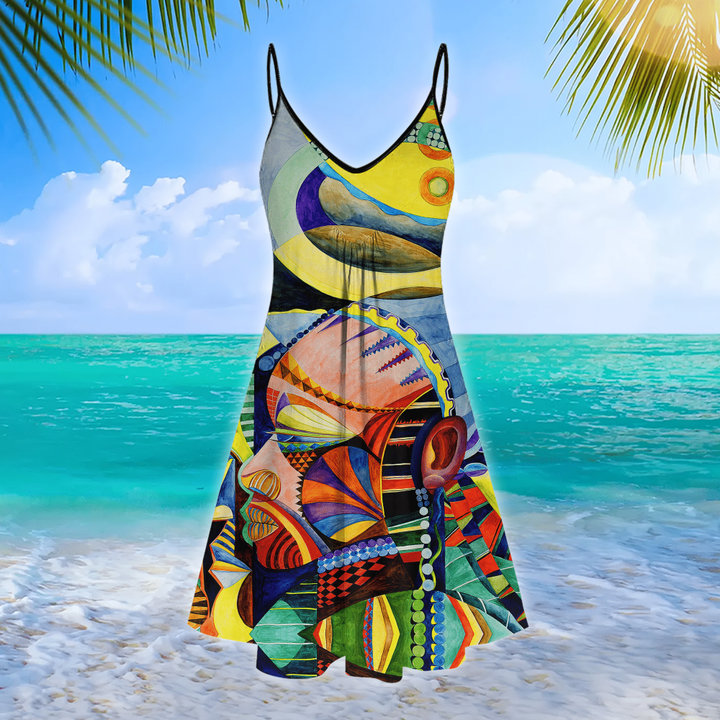Juneteenth  African Beach Dress
