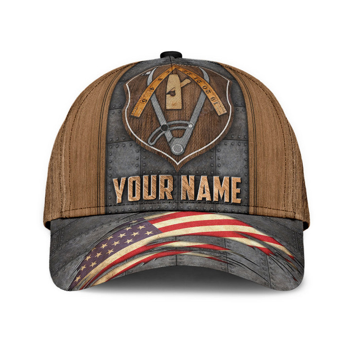 Beebuble Personalized Name Carpenter Classic Cap PD