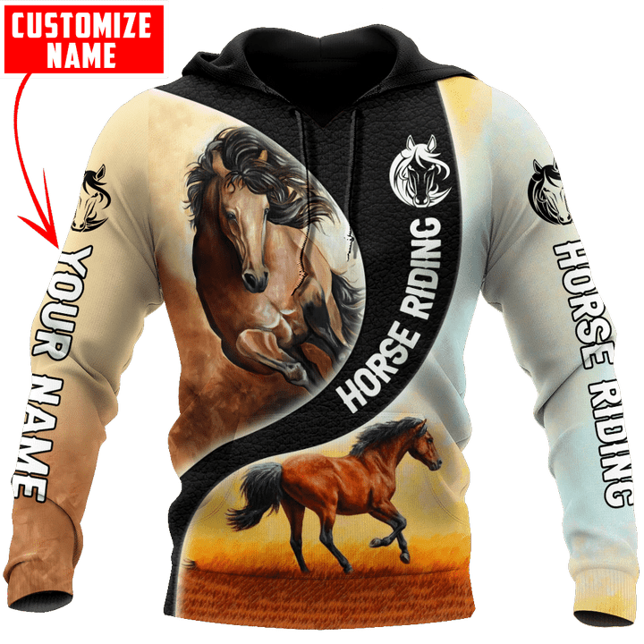Beebuble Personalized Name Rodeo Unisex Shirts Horse Riding Art Ver