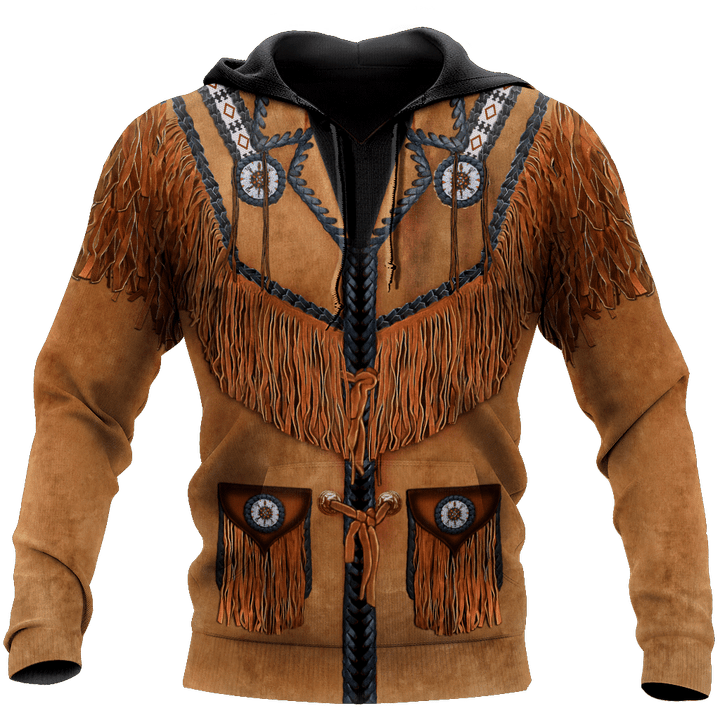 Beebuble Cowboy Jacket No Cosplay D Over Printed Unisex Deluxe Hoodie ML