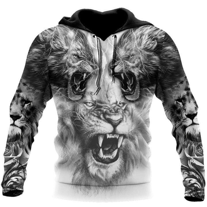 Double Alpha King Tattoo 3D All Over Printed  Unisex Shirts