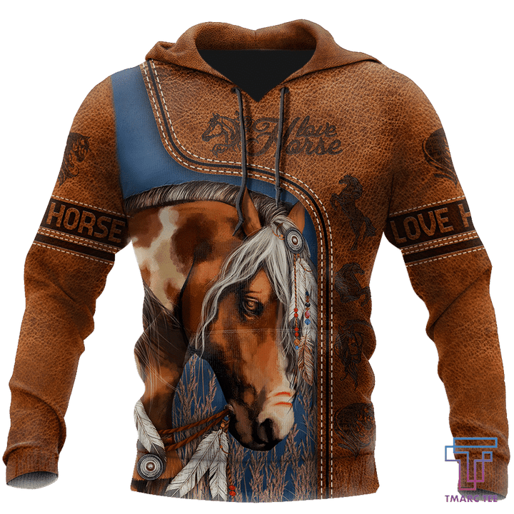 Love Horse 3D All Over Printed Shirts TR210400 - Amaze Style™-Apparel
