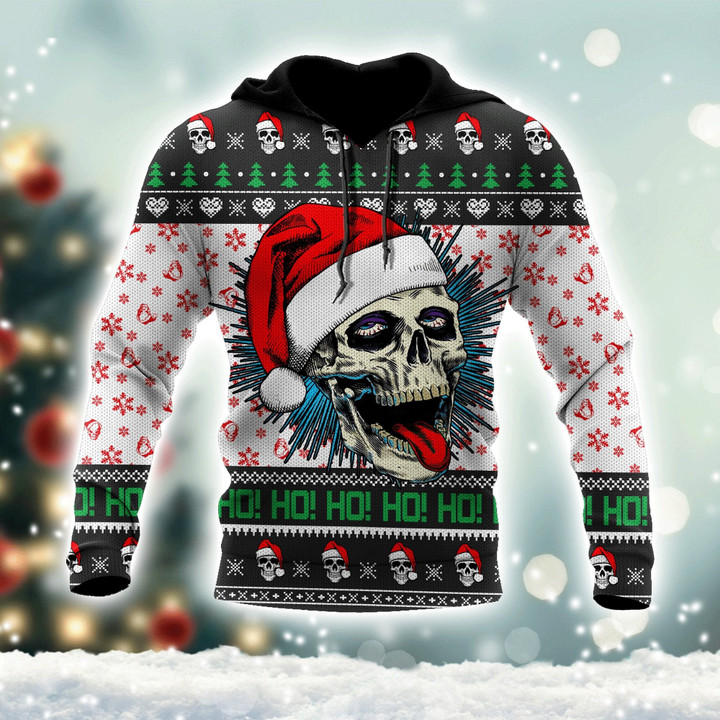 Beebuble Highlife Skull Christmas For Men And Women Shirts AM