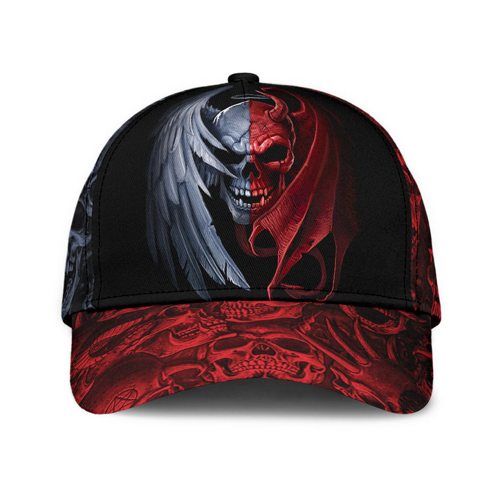 Beebuble Gentle And Evil Skull Classic Cap