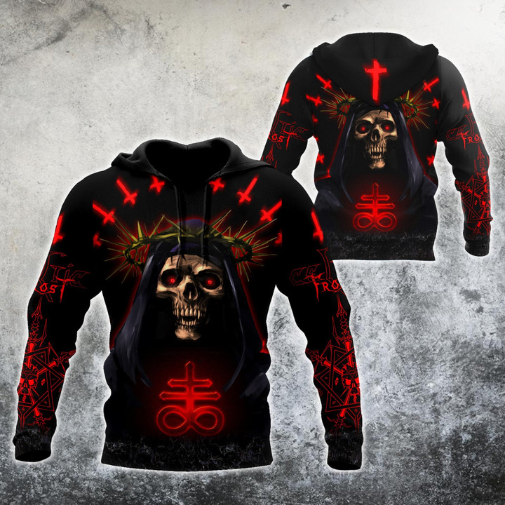 Beebuble The King Satanic Hoodie For Men And Women MHJJ
