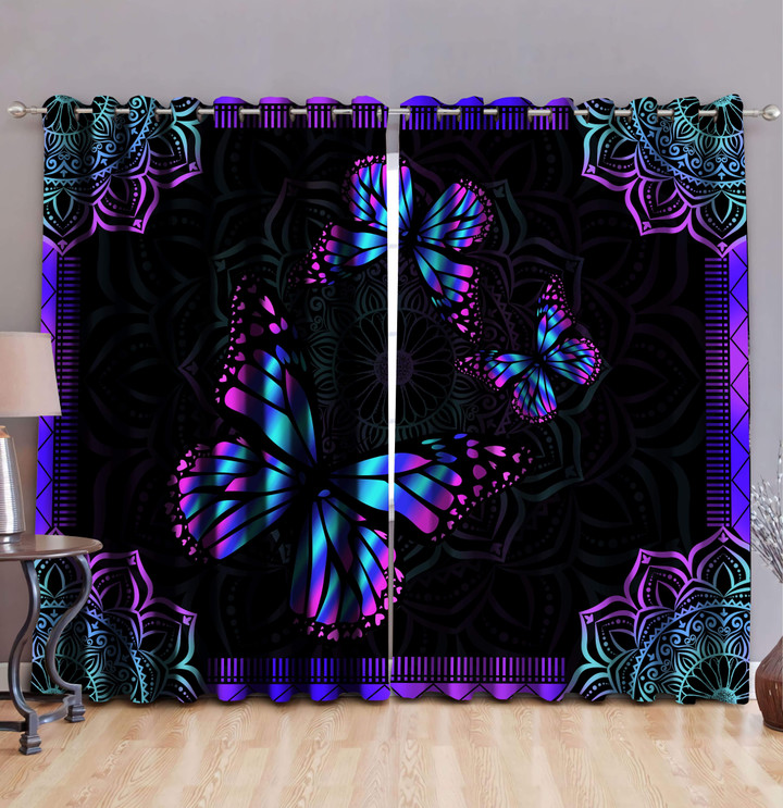 Beebuble Butterfly Window Curtains