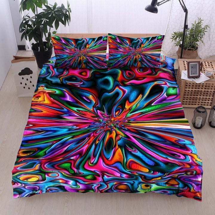 Beebuble Colorful Hippie Lover Bedding Set