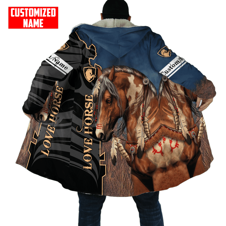 American Paint Horse Custom name printed shirts  Cloak KL10102202