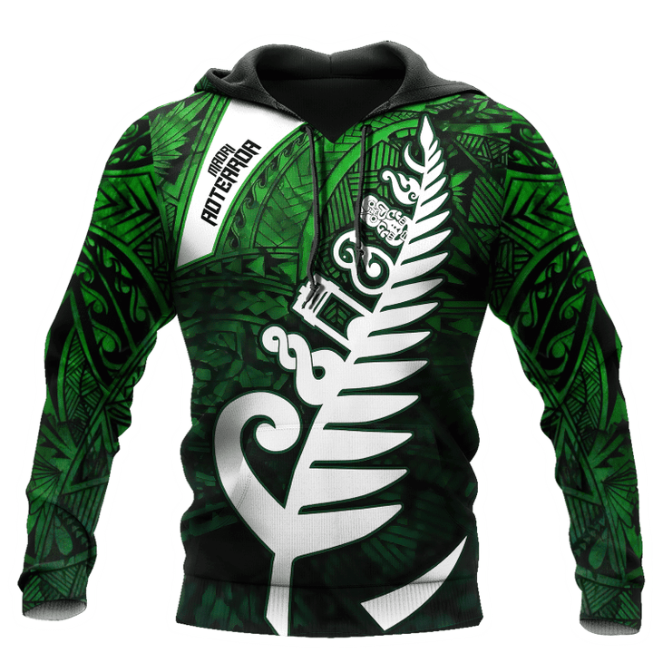 Beebuble New Zealand Maori Off Shoulder Sweater, Maori Symbols Rasta Unisex Shirts