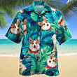 Welsh Corgi Dog Lovers Gift Hawaiian Shirt