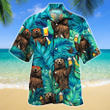Bear Is With Beer Lovers Gift Hawaiian Shirt