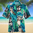 Siberian Husky Dog Lovers Gift Hawaiian Shirt