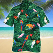Tropical Parrots Lovers Gift Hawaiian Shirt