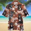 Cane Corso Dog Red Tribal Pattern Hawaiian Shirt