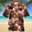 Doberman Pinscher Dog Lovers Red Tribal Pattern Hawaiian Shirt
