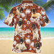 English Mastiff Dog Lovers Red Tribal Pattern Hawaiian Shirt