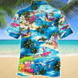 Flamingo Lovers Beach Vibe Hawaiian Shirt