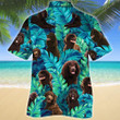 Irish Water Spaniel Dog Lovers Hawaiian Shirt
