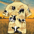 Holstein Friesian Cattle Lovers Farm Hawaiian Shirt