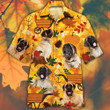 English Mastiff Dog Lovers Orange Nature Autumn Hawaiian Shirt