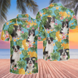 Border Collie Dog Lovers Pineapple Polo Shirt
