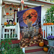 Staffordshire Bull Terrier Dog Lovers Halloween Night Garden And House Flag