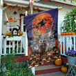 Owl Lovers Halloween Night Garden And House Flag