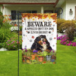 Bernese Mountain Dog Lovers Beware Spoiled Garden And House Flag