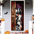 Holstein Friesian Cattle Lovers Freaky Halloween Door Cover