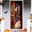 Miniature Horse Lovers Freaky Halloween Door Cover