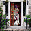 Appaloosa Horse Lovers Freaky Halloween Door Cover