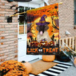 English Mastiff Dog Lovers Halloween Lick Or Treat Garden And House Flag