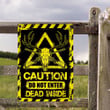 Deer Hunting Lovers Caution Do Not Enter Metal Sign