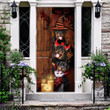 Rottweiler Dog Lovers Freaky Halloween Door Cover