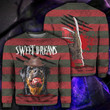 Rottweiler Dog Lovers Sweet Dream Horror All Over Print Shirts