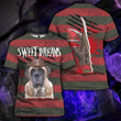 English Mastiff Dog Lovers Sweet Dream Horror All Over Print Shirts