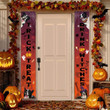 Border Collie Dog Lovers Trick Or Treat Drink Up Witches Porch Banner 12" x 70"