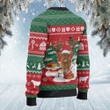 Highland Cattle Lovers Christmas Gift Knitted Sweater