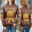 Game of Fries Burger Lovers Gift All Over Print Sweater