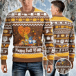 Happy Fall Y'all Thanksgiving Gift All Over Print Sweater