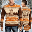 God Is Great Beer Is Good And People Are Crazy All Over Print Sweater