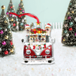 Shiba Inu Dog Lovers Christmas Van Custom Shape Acrylic Ornament