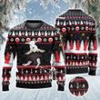 Goat Lovers Gift Baby In Pocket All Over Print Sweater
